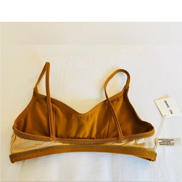 NU Swim Stas Top in Miso NWT XL $113 - Picture 4 of 7